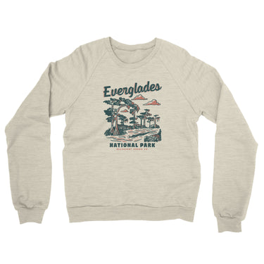 Everglades National Park Midweight Crewneck Sweatshirt-Allegiant Goods Co. Vintage Sports Apparel