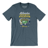 Milwaukee County Stadium Men/Unisex T-Shirt-Allegiant Goods Co. Vintage Sports Apparel
