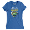 Milwaukee County Stadium Women's T-Shirt-Heather True Royal-Allegiant Goods Co. Vintage Sports Apparel