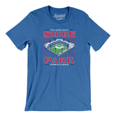 Shibe Park Philadelphia Men/Unisex T-Shirt-Allegiant Goods Co. Vintage Sports Apparel