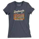 Badlands National Park Women's T-Shirt-Allegiant Goods Co. Vintage Sports Apparel