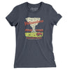Yellowstone National Park Old Faithful Women's T-Shirt-Dark Grey Heather-Allegiant Goods Co. Vintage Sports Apparel
