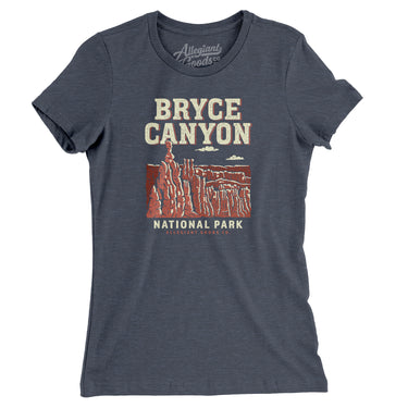 Bryce Canyon National Park Women's T-Shirt-Allegiant Goods Co. Vintage Sports Apparel