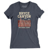 Bryce Canyon National Park Women's T-Shirt-Dark Grey Heather-Allegiant Goods Co. Vintage Sports Apparel