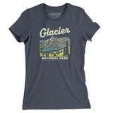 Glacier National Park Women's T-Shirt-Allegiant Goods Co. Vintage Sports Apparel
