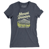 Mount Rainier National Park Women's T-Shirt-Allegiant Goods Co. Vintage Sports Apparel