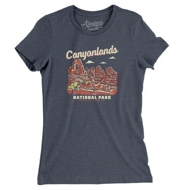 Canyonlands National Park Women's T-Shirt-Allegiant Goods Co. Vintage Sports Apparel