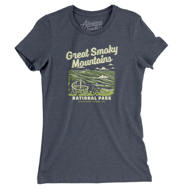 Great Smoky Mountains National Park Women's T-Shirt-Allegiant Goods Co. Vintage Sports Apparel