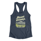 Mount Rainier National Park Women's Racerback Tank-Allegiant Goods Co. Vintage Sports Apparel