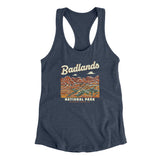 Badlands National Park Women's Racerback Tank-Allegiant Goods Co. Vintage Sports Apparel