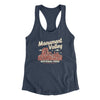 Monument Valley National Park Women's Racerback Tank-Indigo-Allegiant Goods Co. Vintage Sports Apparel