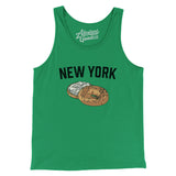 New York Bagel Men/Unisex Tank Top-Allegiant Goods Co. Vintage Sports Apparel