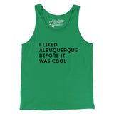 I Liked Albuquerque Before It Was Cool Men/Unisex Tank Top-Allegiant Goods Co. Vintage Sports Apparel