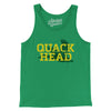 Quack Head Men/Unisex Tank Top-Kelly-Allegiant Goods Co. Vintage Sports Apparel