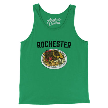 Rochester Garbage Plate Men/Unisex Tank Top-Allegiant Goods Co. Vintage Sports Apparel