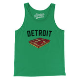 Detroit Style Pan Pizza Men/Unisex Tank Top-Allegiant Goods Co. Vintage Sports Apparel