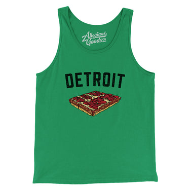 Detroit Style Pan Pizza Men/Unisex Tank Top-Allegiant Goods Co. Vintage Sports Apparel