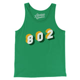 Vermont 802 Area Code Men/Unisex Tank Top-Allegiant Goods Co. Vintage Sports Apparel