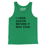 I Liked Austin Before It Was Cool Men/Unisex Tank Top-Allegiant Goods Co. Vintage Sports Apparel