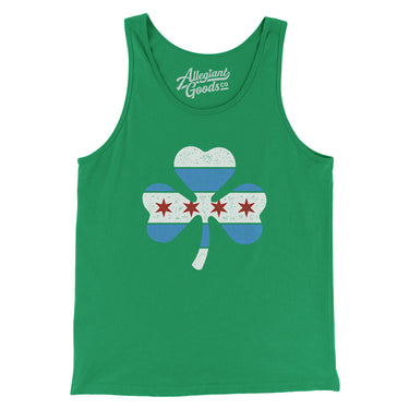 Chi-rish Shamrock Men/Unisex Tank Top-Allegiant Goods Co. Vintage Sports Apparel