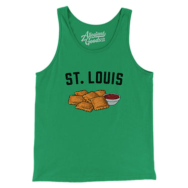 St. Louis Toasted Ravioli Men/Unisex Tank Top-Allegiant Goods Co. Vintage Sports Apparel