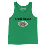 Rhode Island Clams Men/Unisex Tank Top-Allegiant Goods Co. Vintage Sports Apparel