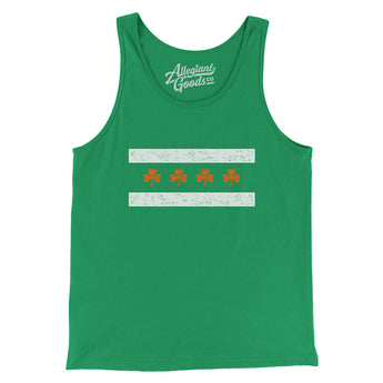 Chi-rish Flag Men/Unisex Tank Top-Allegiant Goods Co. Vintage Sports Apparel