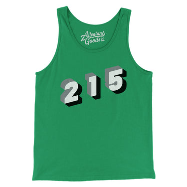 Philadelphia 215 Area Code Men/Unisex Tank Top-Allegiant Goods Co. Vintage Sports Apparel