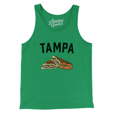 Tampa Cuban Sandwich Men/Unisex Tank Top-Allegiant Goods Co. Vintage Sports Apparel