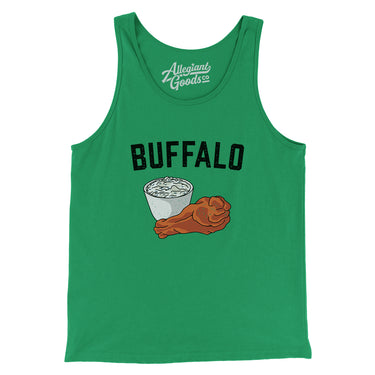 Buffalo Chicken Wings Men/Unisex Tank Top-Allegiant Goods Co. Vintage Sports Apparel