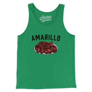 Amarillo Steak Men/Unisex Tank Top-Allegiant Goods Co. Vintage Sports Apparel