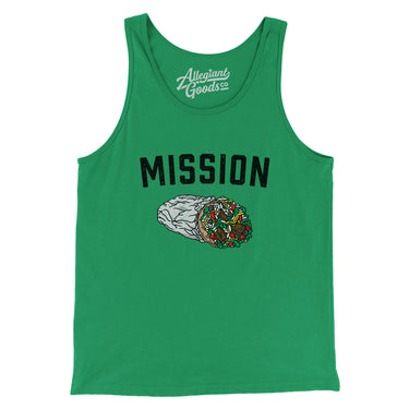 Mission Burrito Men/Unisex Tank Top-Allegiant Goods Co. Vintage Sports Apparel