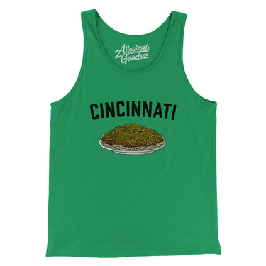 Cincinnati Chili Men/Unisex Tank Top-Allegiant Goods Co. Vintage Sports Apparel