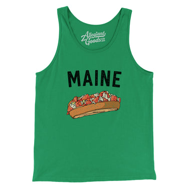 Maine Lobster Roll Men/Unisex Tank Top-Allegiant Goods Co. Vintage Sports Apparel