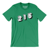 Philadelphia 215 Area Code Men/Unisex T-Shirt-Allegiant Goods Co. Vintage Sports Apparel