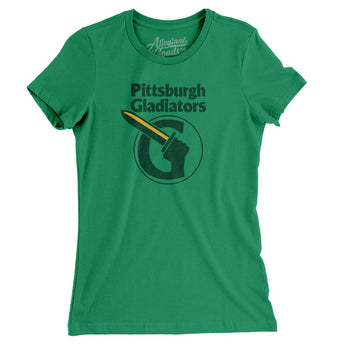 Pittsburgh Gladiators Arena Football Women's T-Shirt-Allegiant Goods Co. Vintage Sports Apparel