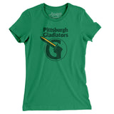 Pittsburgh Gladiators Arena Football Women's T-Shirt-Allegiant Goods Co. Vintage Sports Apparel
