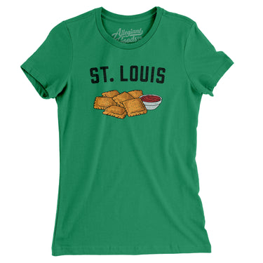 St. Louis Toasted Ravioli Women's T-Shirt-Allegiant Goods Co. Vintage Sports Apparel