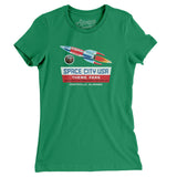 Space City USA Amusement Park Women's T-Shirt-Allegiant Goods Co. Vintage Sports Apparel