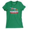 Space City USA Amusement Park Women's T-Shirt-Kelly-Allegiant Goods Co. Vintage Sports Apparel