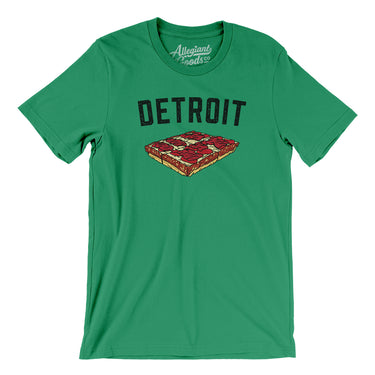 Detroit Style Pan Pizza Men/Unisex T-Shirt-Allegiant Goods Co. Vintage Sports Apparel