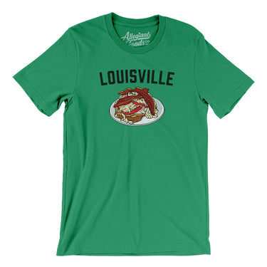Louisville Hot Brown Men/Unisex T-Shirt-Allegiant Goods Co. Vintage Sports Apparel