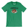 Louisville Hot Brown Men/Unisex T-Shirt-Kelly-Allegiant Goods Co. Vintage Sports Apparel