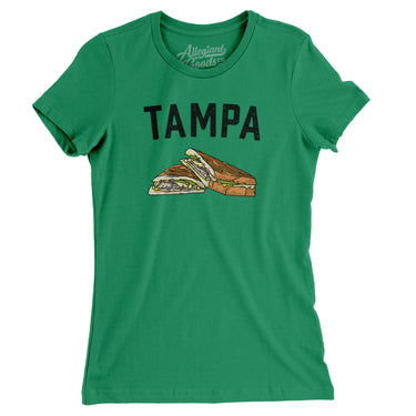 Tampa Cuban Sandwich Women's T-Shirt-Allegiant Goods Co. Vintage Sports Apparel