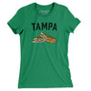 Tampa Cuban Sandwich Women's T-Shirt-Kelly-Allegiant Goods Co. Vintage Sports Apparel