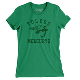 Toledo Mercurys Hockey Women's T-Shirt-Allegiant Goods Co. Vintage Sports Apparel