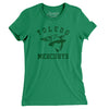 Toledo Mercurys Hockey Women's T-Shirt-Kelly-Allegiant Goods Co. Vintage Sports Apparel