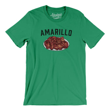 Amarillo Steak Men/Unisex T-Shirt-Allegiant Goods Co. Vintage Sports Apparel