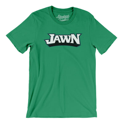 Football Jawn Men/Unisex T-Shirt-Kelly-Allegiant Goods Co. Vintage Sports Apparel