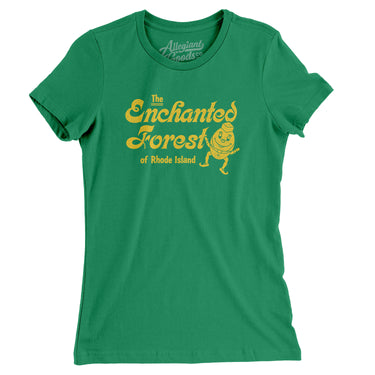 Enchanted Forest Amusement Park Women's T-Shirt-Allegiant Goods Co. Vintage Sports Apparel